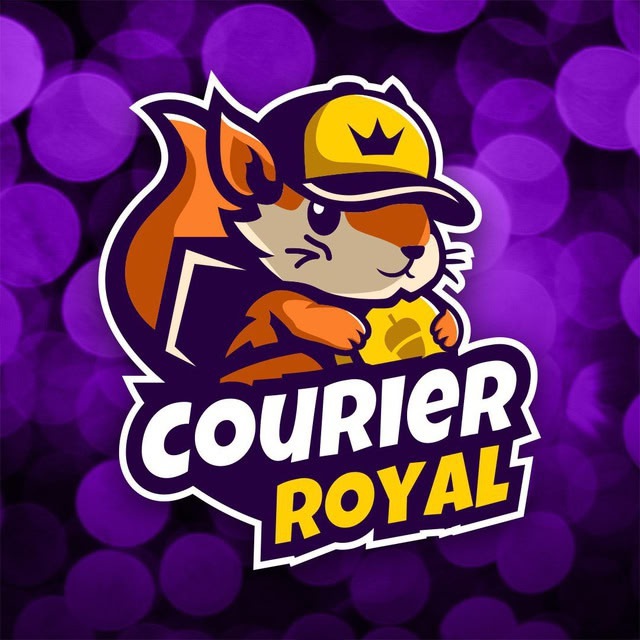 🐿 Courier Royal 📦 logo