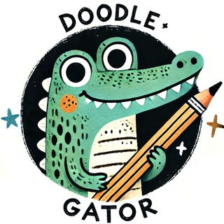 Doodle Gator — Charades logo