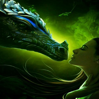 Dragon girl logo