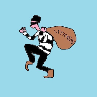 Stickers thief logo