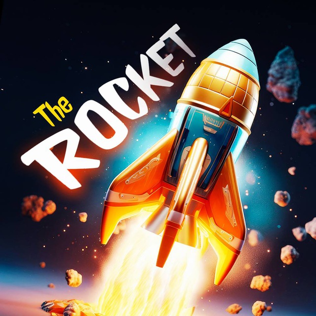 THE ROCKET 🚀 logo
